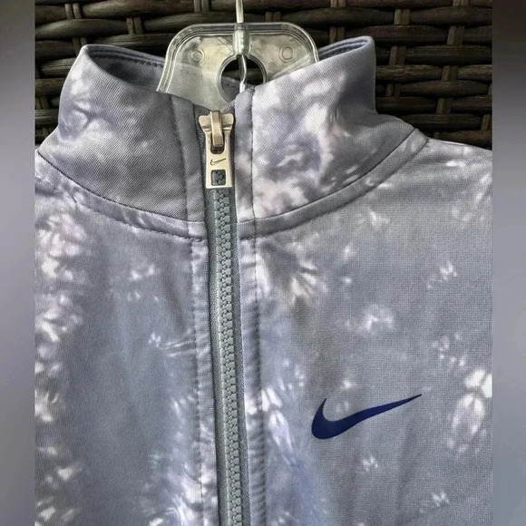 Nike Toddler Boy Just Dream It Tricot Ashen Slate Tie Dyed Jacket Size 3T - Picture 3 of 5